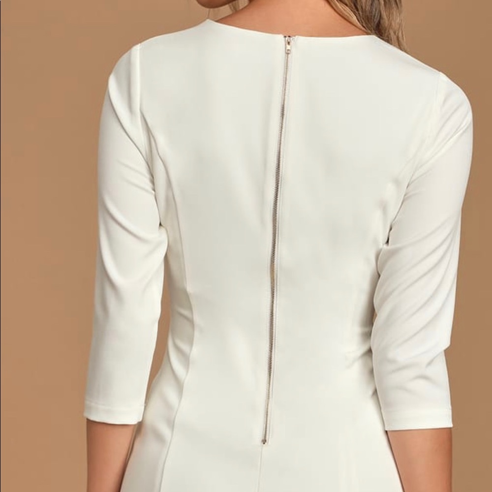 White dress